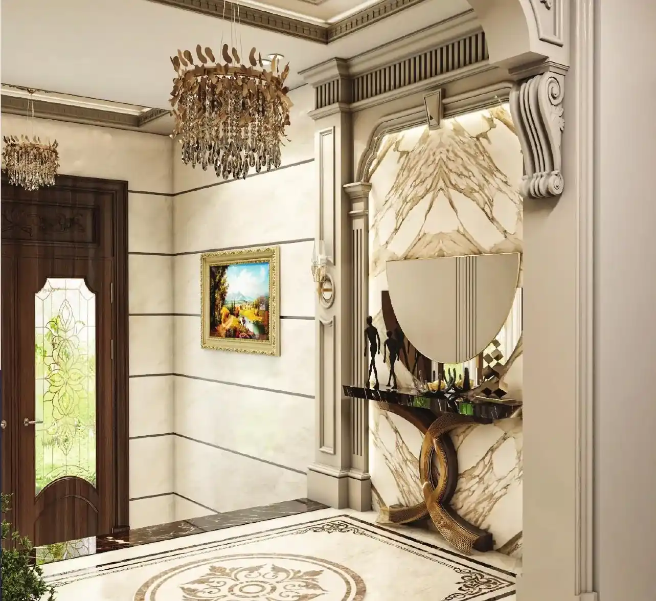 E72 — النورث هاوس — صالة المدخل