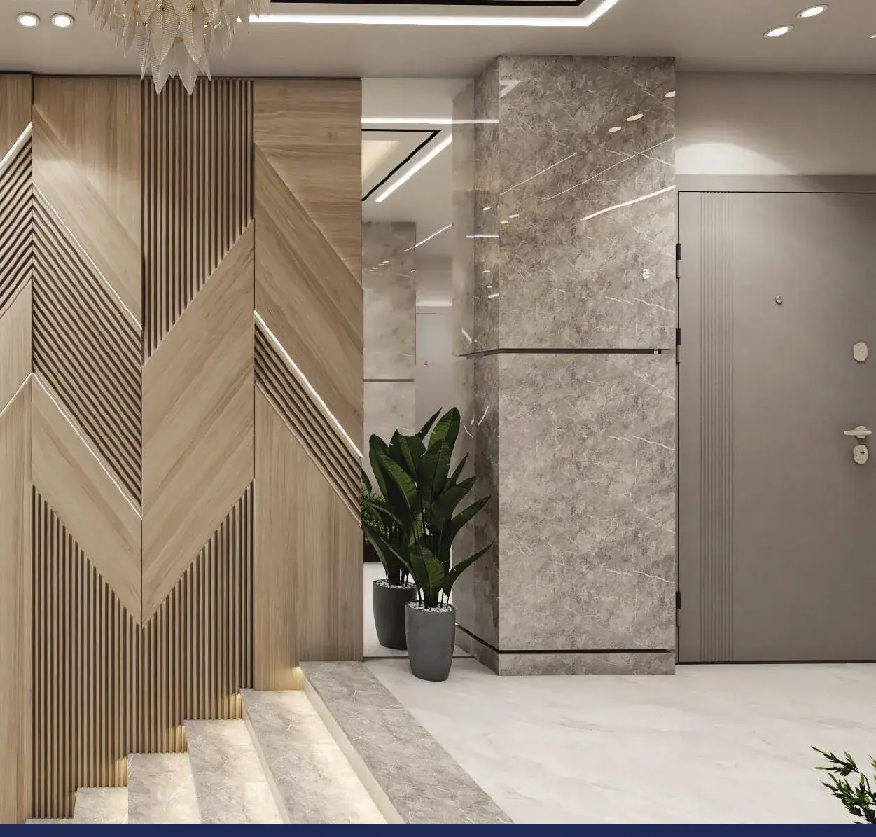 B-119 — بيت الوطن — مدخل المصعد